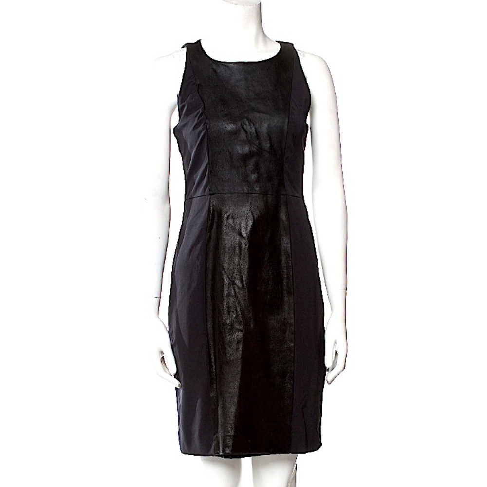 Milly leather dress - size 6, NWOT